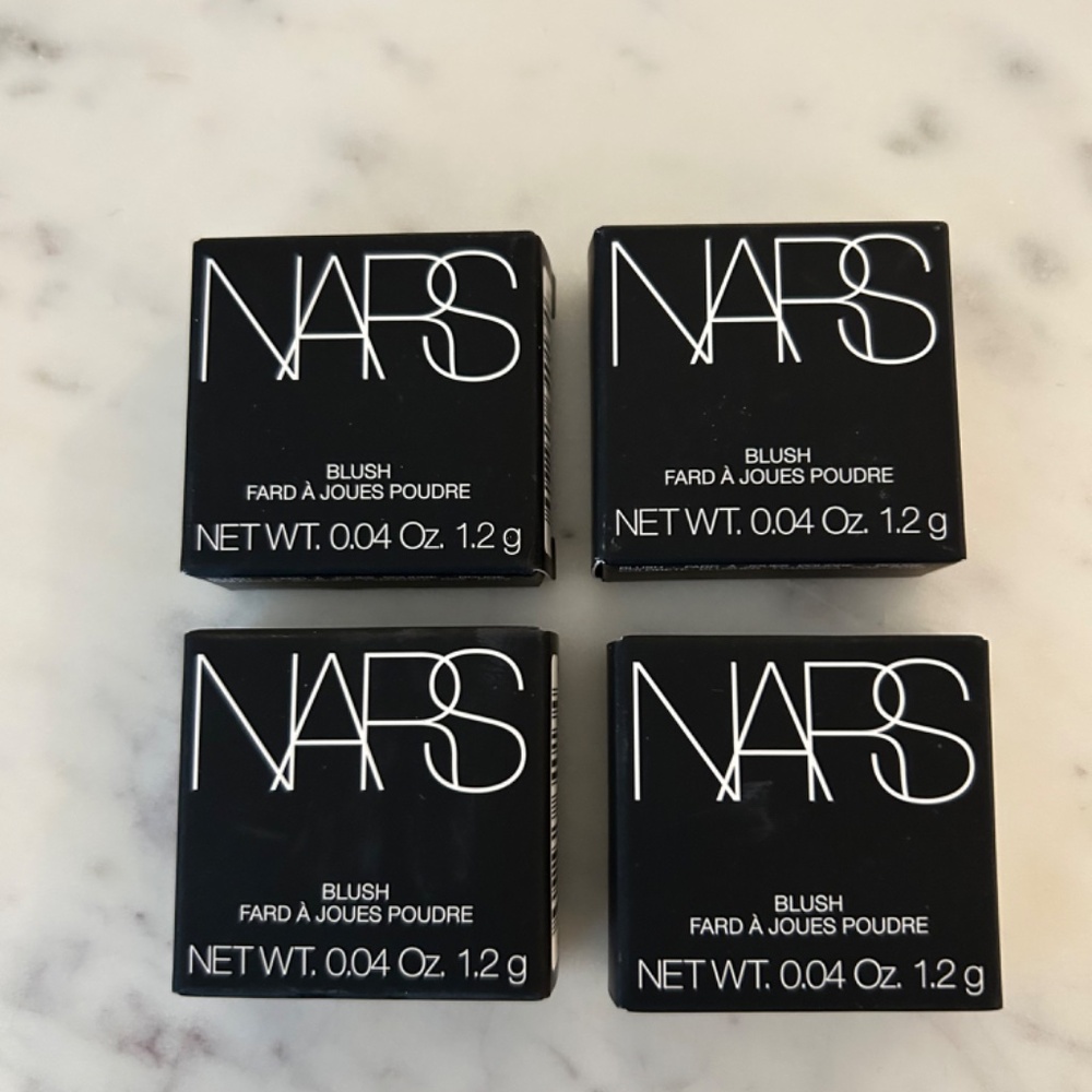 4 x BNIB Nars Mini Orgasm Blush